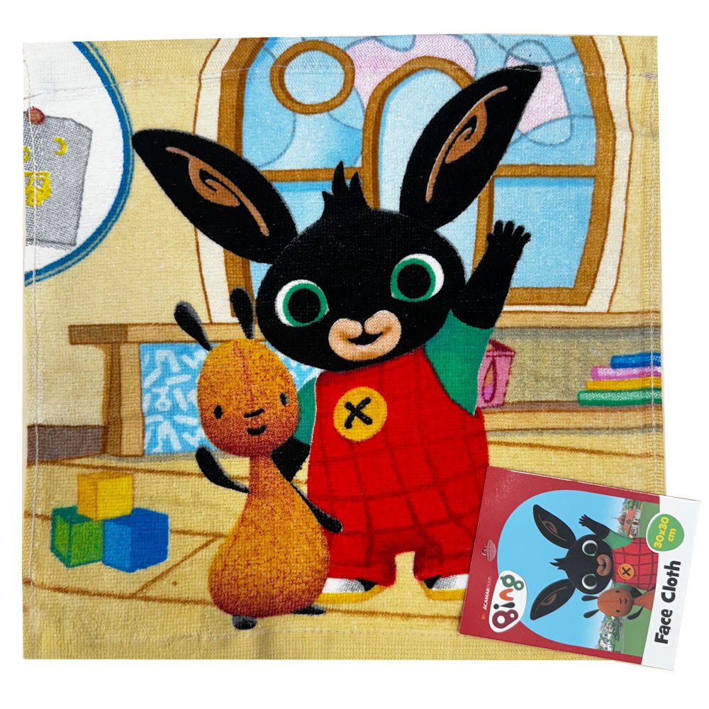 Bing Room Gesichtstuch für Kinder aus Baumwolle – 30 × 30 cm