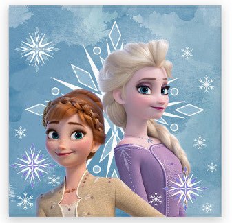 Disney Eiskönigin Snowflake Gesichtstuch für Kinder aus Baumwolle – 30 × 30 cm