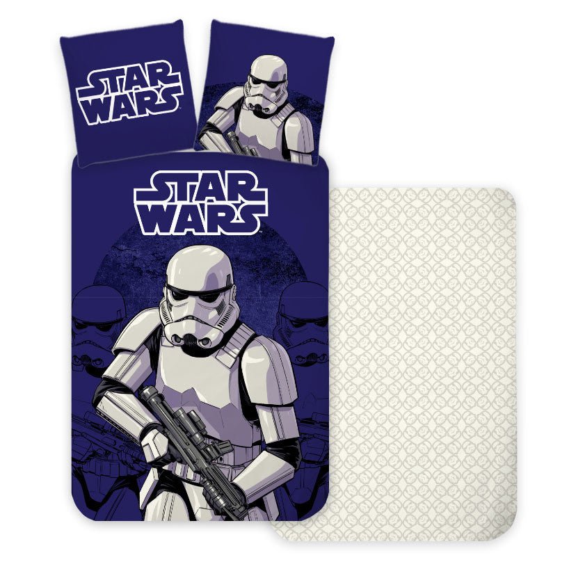 Star Wars Stormtrooper Babybettwäsche-Set – 100 × 135 cm + 40 × 60 cm, Baumwolle