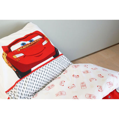 Disney Cars Ready Babybettwäsche-Set – 100 × 135 cm + 40 × 60 cm, Baumwolle