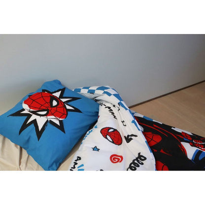 Spiderman Amazing Kinder Bettbezug Babybettwäsche-Set – 100 × 135 cm + 40 × 60 cm, Baumwolle