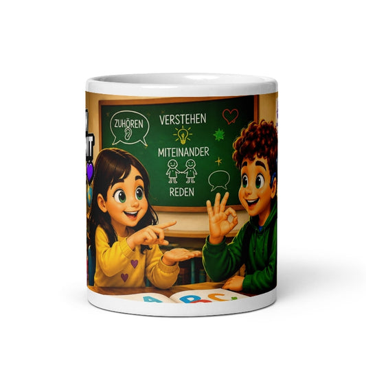 Vielfalt macht die Welt bunt Tasse – Inklusive Geschenkidee