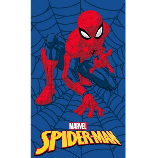 Spiderman Web Hand- und Gesichtshandtuch Handtuch für Kinder aus Baumwolle – 30 × 50 cm