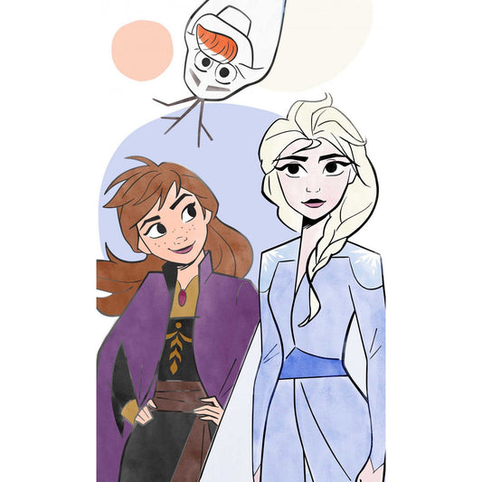Disney Eiskönigin Family Gesichtstuch für Kinder aus Baumwolle – 30 × 50 cm