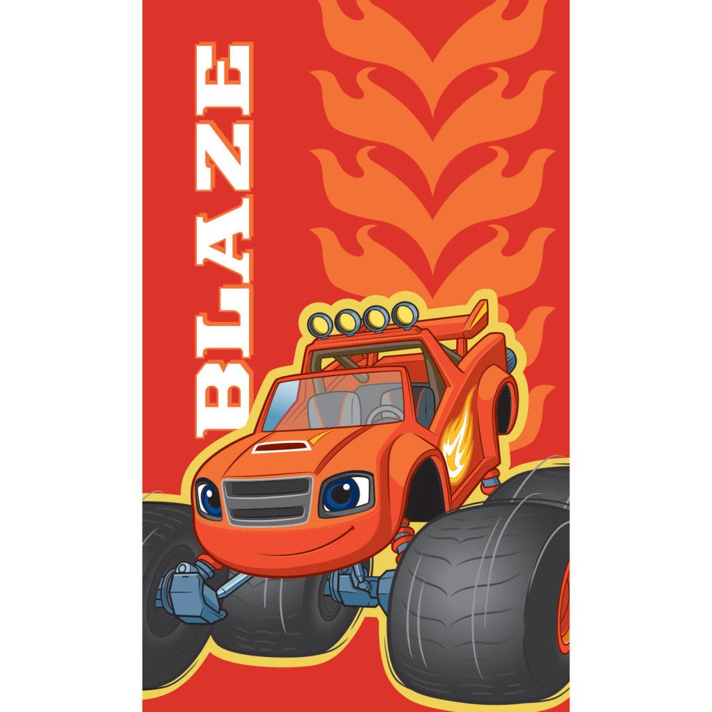Blaze Red Gesichtstuch für Kinder aus Baumwolle – 30 × 50 cm