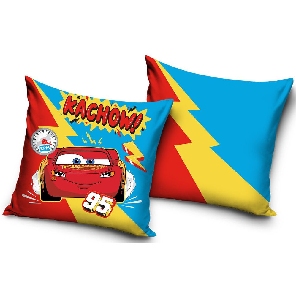 Disney Cars Thunder Kissenbezug 40x40 cm Samt
