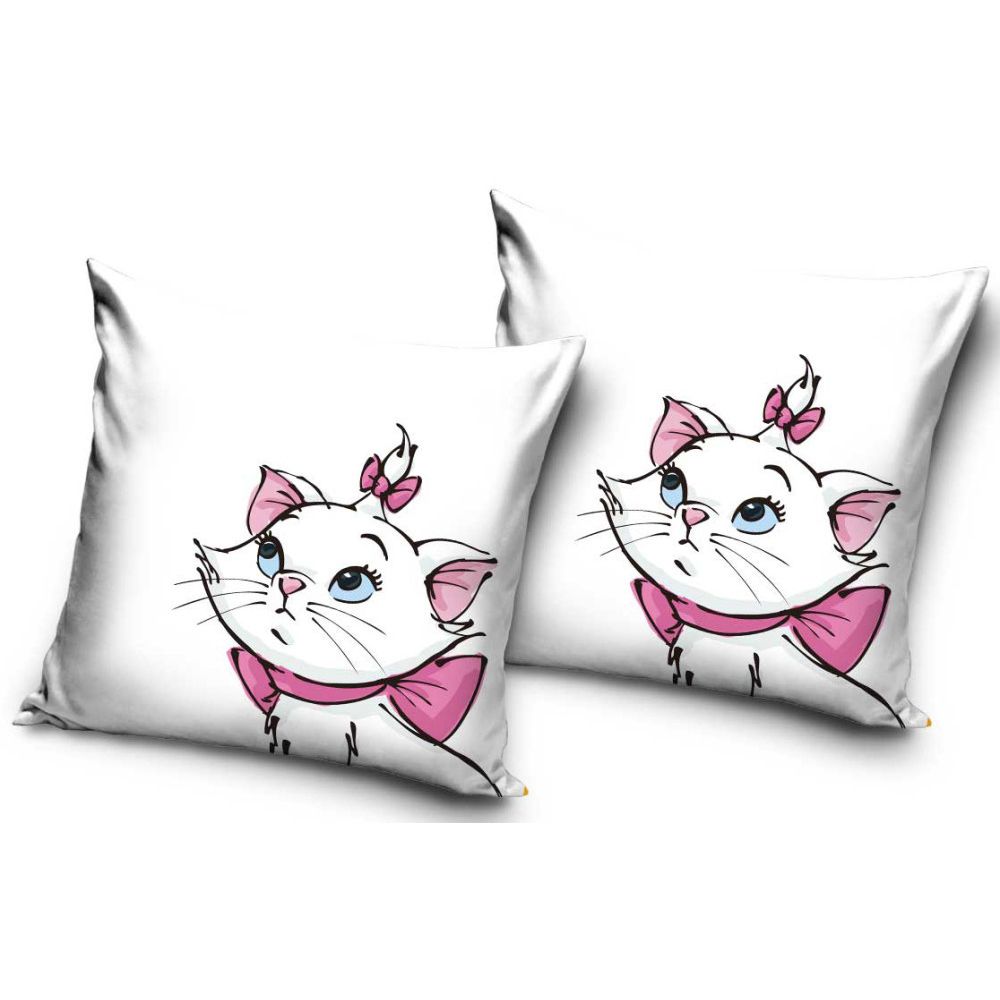 Disney Marie Katzen Kissenbezug 40x40 cm Samt