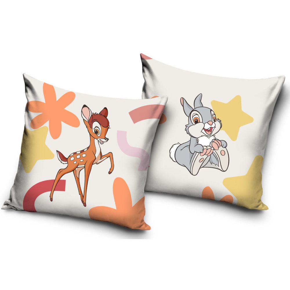 Disney Bambi Velour Kissenbezug 40x40 cm