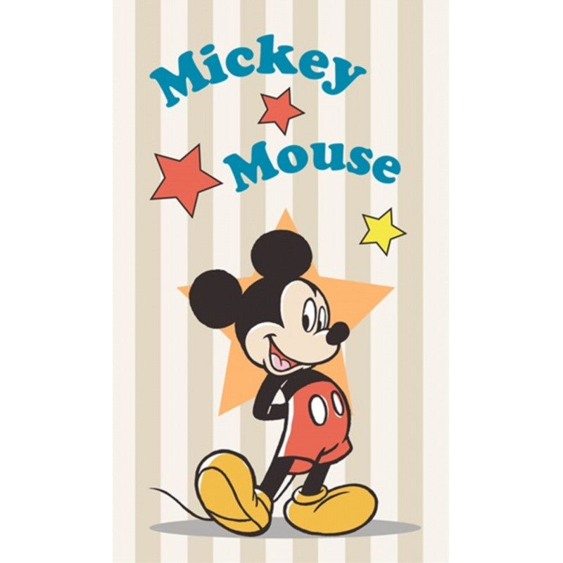 Disney Mickey Star Gesichtstuch für Kinder aus Baumwolle – 30 × 50 cm