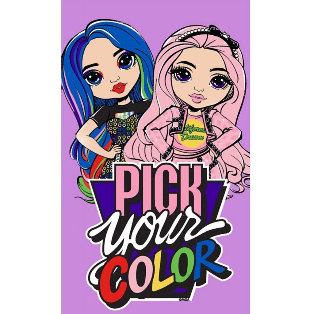 Rainbow High Pick Your Color Gesichtstuch für Kinder aus Baumwolle – 30 × 50 cm