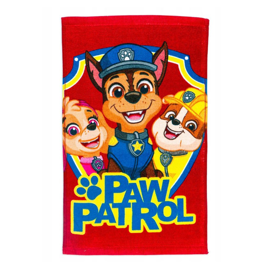 Paw Patrol Team Gesichtstuch für Kinder aus Baumwolle – 30 × 50 cm