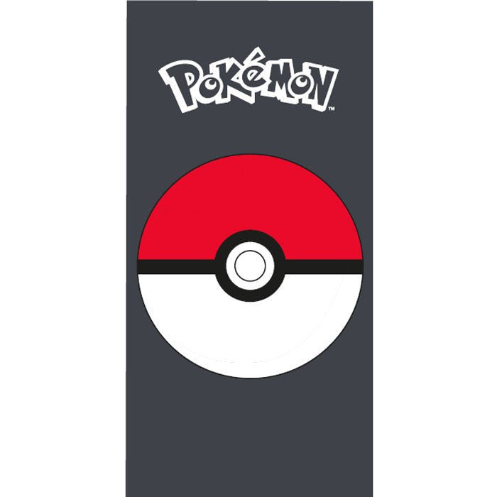 Pokémon Pokeball Badetuch für Kinder aus Baumwolle – 70 × 140 cm