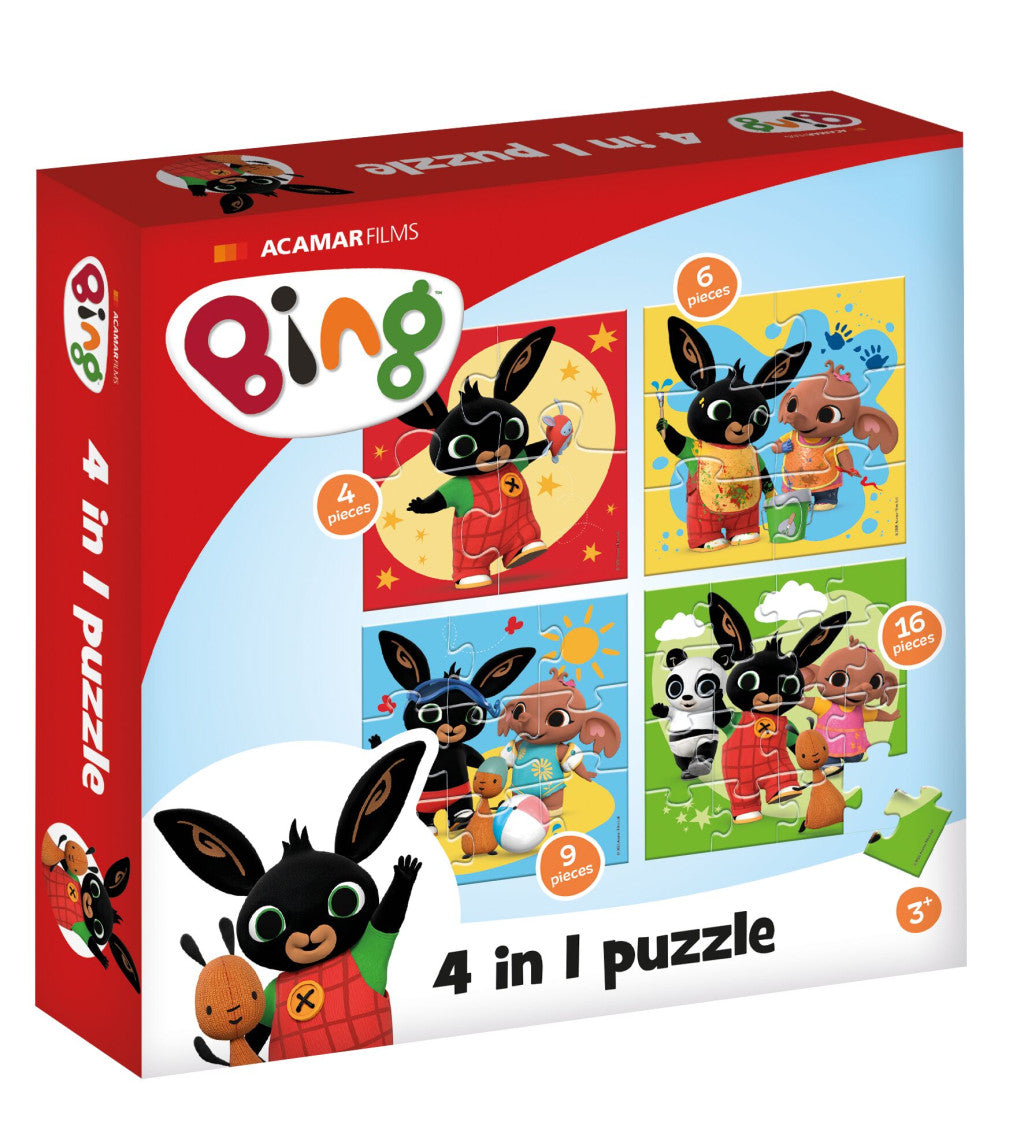 Bing Fun 4-in-1 Puzzle