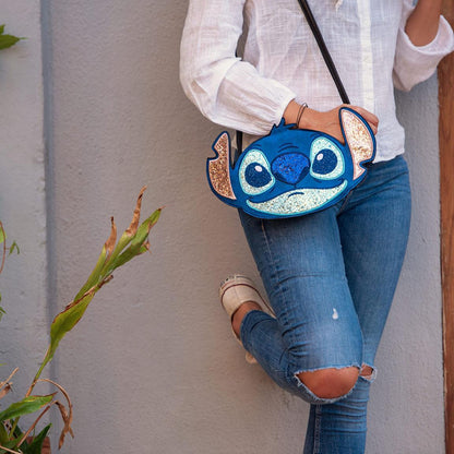 Disney Lilo und Stitch Kunstleder Umhängetasche für Kinder – 27 x 18 cm