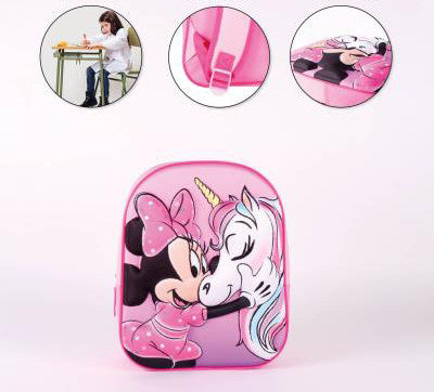 Disney Minnie 3D Rucksack, Tasche 31 cm