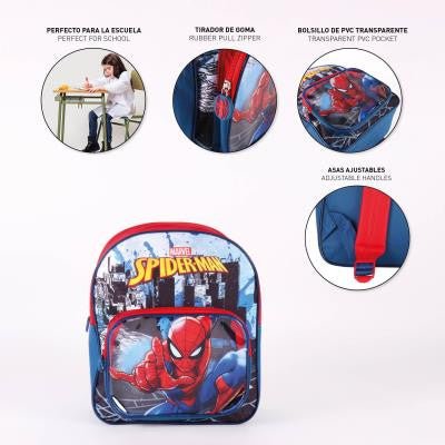 Spiderman Kindergartenrucksack für Kinder – 30 x 25 x 12 cm