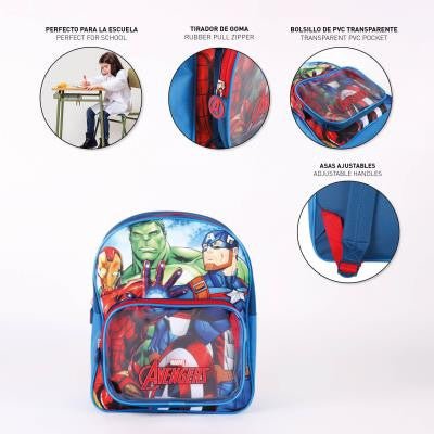 Avengers Kindergartenrucksack für Kinder – 30 x 25 x 12 cm