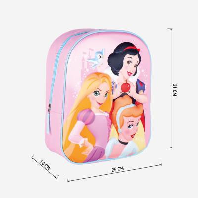 Disney Prinzessin 3D Rucksack, Tasche 31 cm