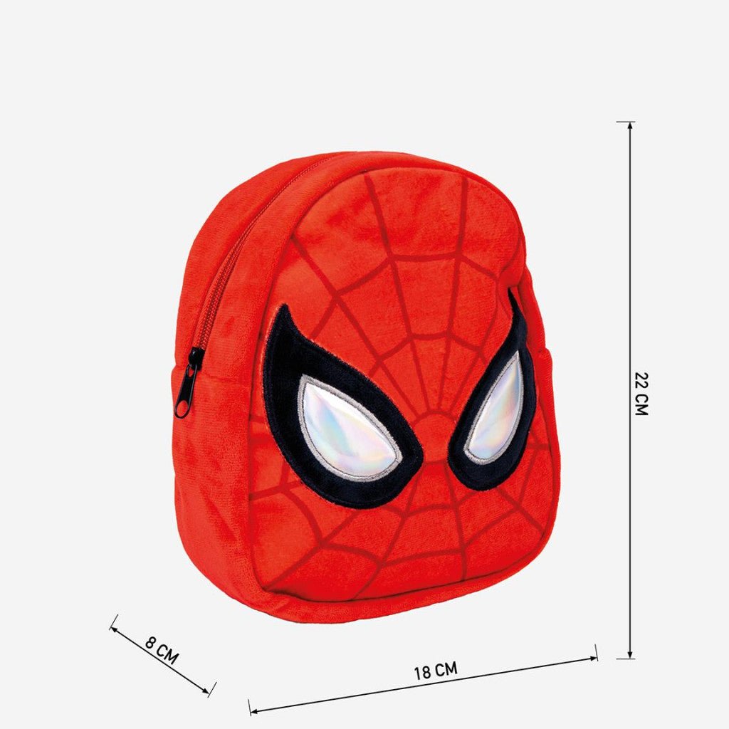 Spiderman plüsch Kindergartenrucksack für Kinder – 22 x 18 cm