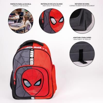 Spiderman , Tasche 42 cm Thermo-Schultasche für Kinder – 42 × 32 × 15 cm