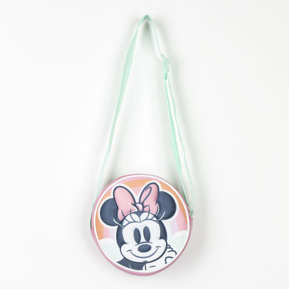 Sac à bandoulière Disney Minnie Pastel pour enfants – 13 x 13 cm