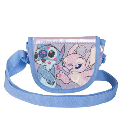 Disney Lilo and Stitch Kiss Shoulder Bag for Children - 15 x 12 x 4 cm
