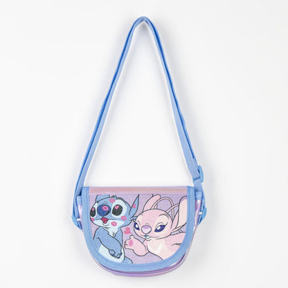 Disney Lilo and Stitch Kiss Shoulder Bag for Children - 15 x 12 x 4 cm