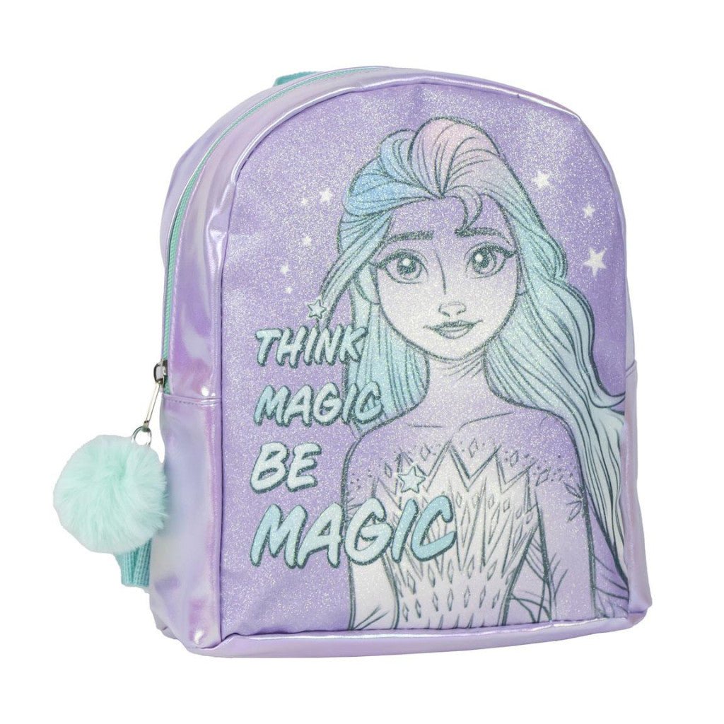 Disney Eiskönigin Magic holographischer Kindergartenrucksack für Kinder – 23 x 20 cm