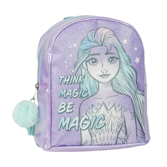 Disney Eiskönigin Magic holographischer Kindergartenrucksack für Kinder – 23 x 20 cm