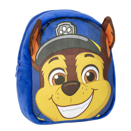 Paw Patrol Chase Plüschrucksack Kindergartenrucksack für Kinder – 22 x 18 cm