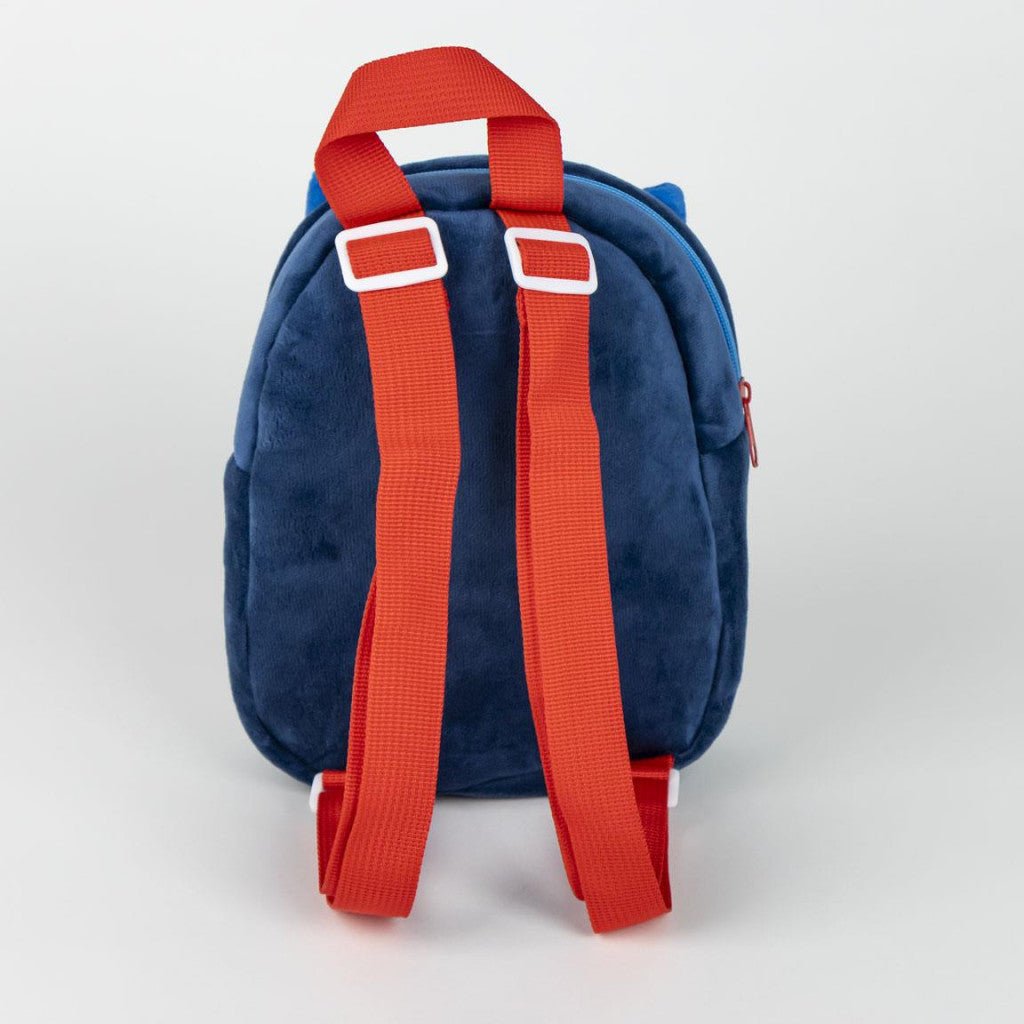 Sonic the Hedgehog Plüschrucksack Kindergartenrucksack für Kinder – 22 x 18 cm