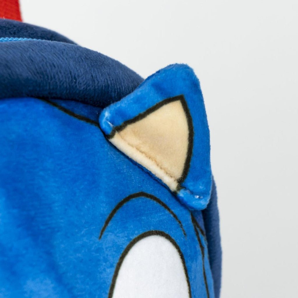 Sonic the Hedgehog Plüschrucksack Kindergartenrucksack für Kinder – 22 x 18 cm