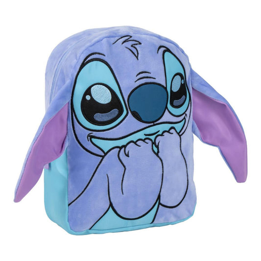 Disney Lilo and Stitch Plush Backpack Kindergarten Backpack for Children - 28 x 22 cm