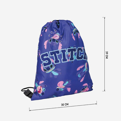 Disney Lilo and Stitch Gym Bag for Kids - 30 x 39 cm