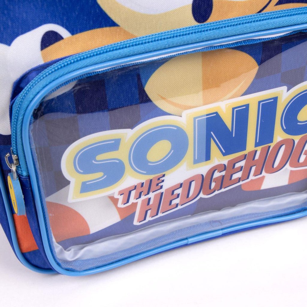 Sonic the Hedgehog Kindergartenrucksack für Kinder – 30 x 25 cm