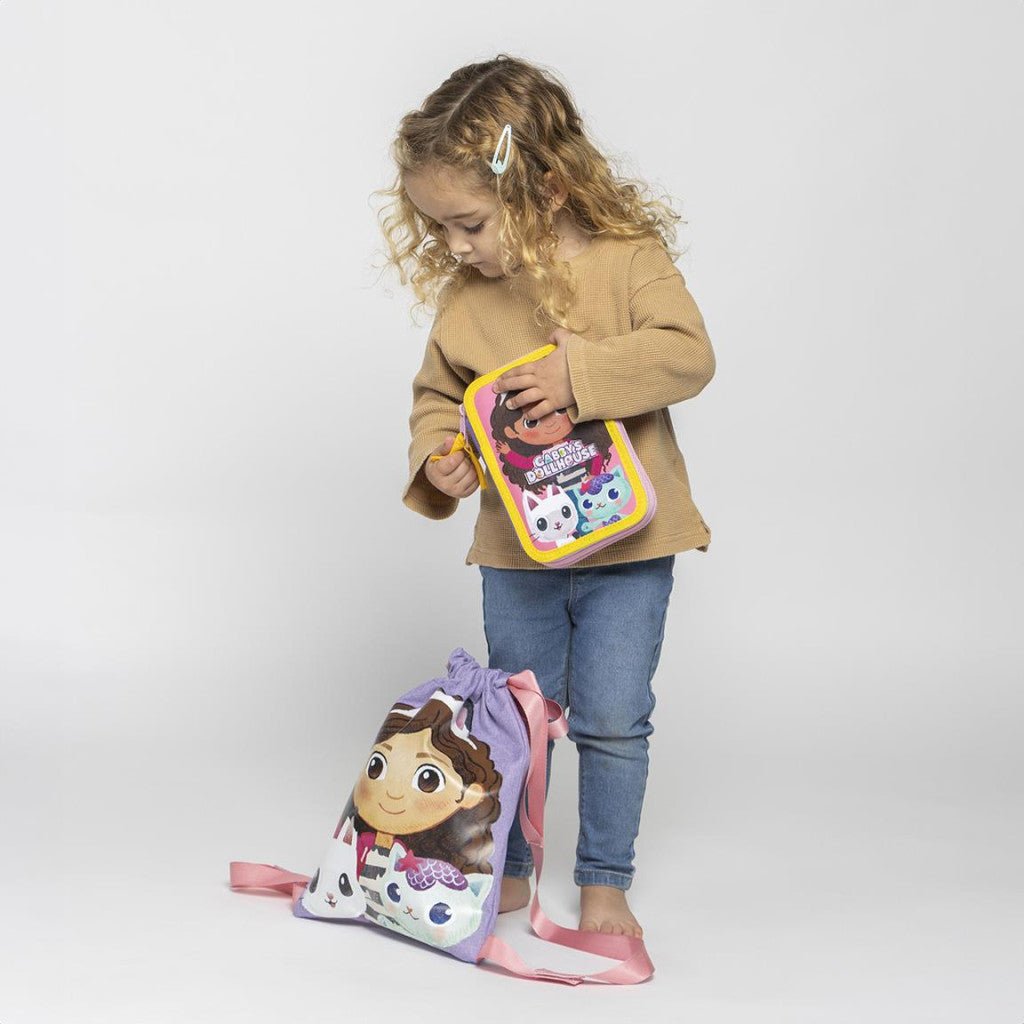 Gabby's Dollhouse Cats Turnbeutel für Kinder – 33 x 27 cm