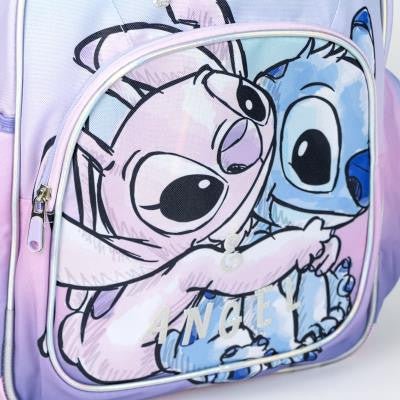 Disney Lilo und Stitch Angel , Tasche 42 cm Schulranzen für Kinder – 42 × 32 × 15 cm