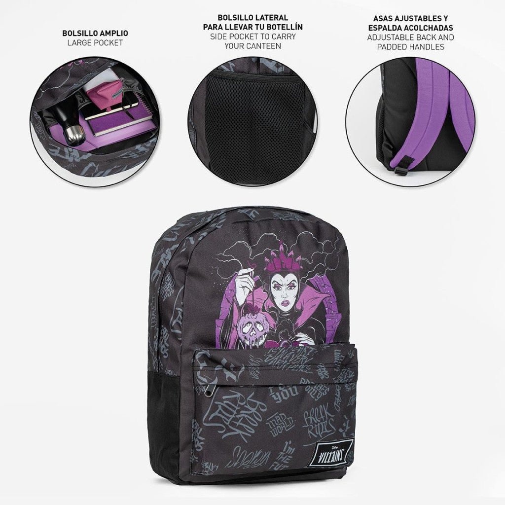 Disney Villains , Tasche 42 cm Schulranzen für Kinder – 42 × 32 cm