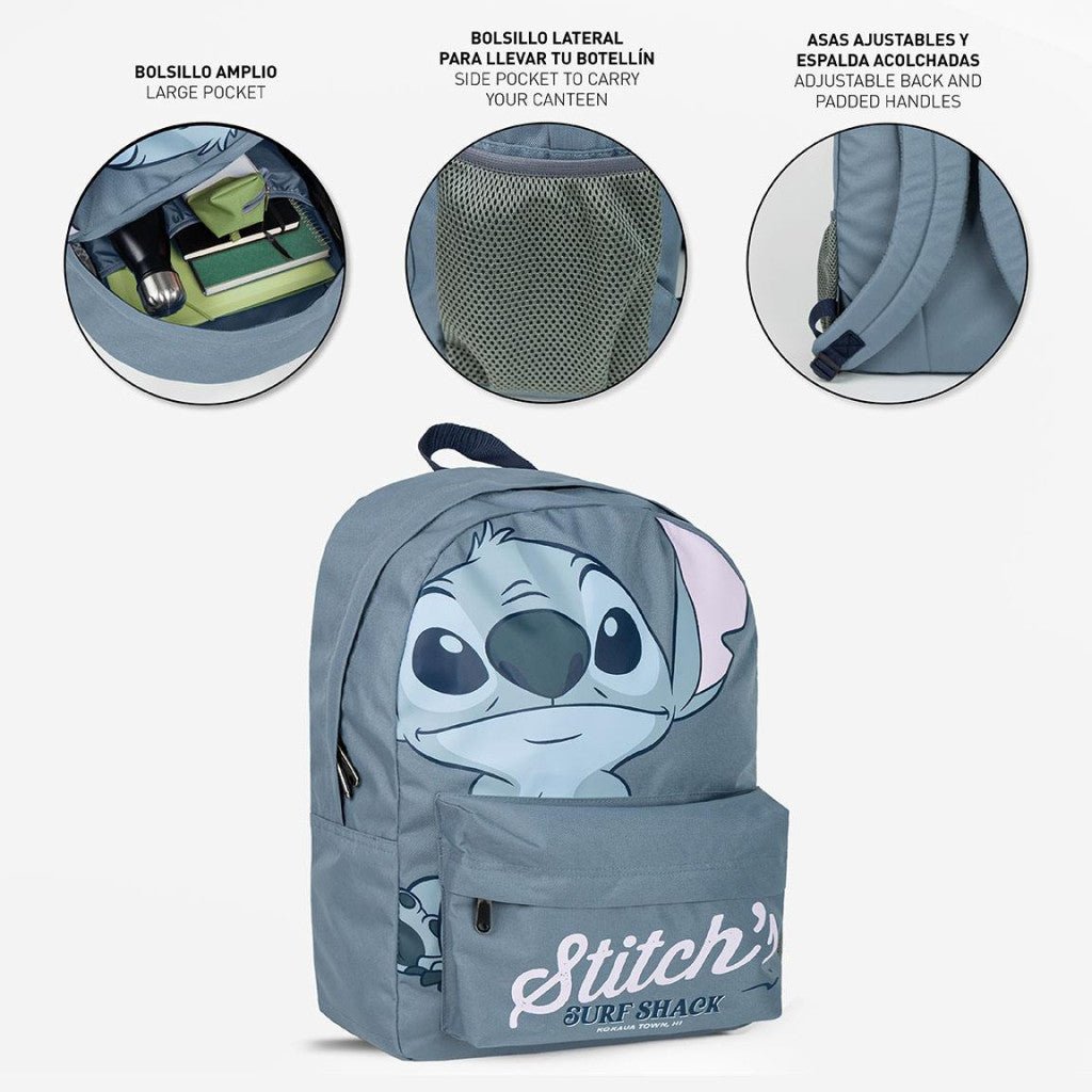 Disney Lilo und Stitch Surf Shack , Tasche 42 cm Schulranzen für Kinder – 42 × 32 cm