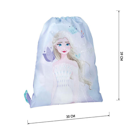 Disney Eiskönigin Elsa Turnbeutel für Kinder – 30 x 39 cm