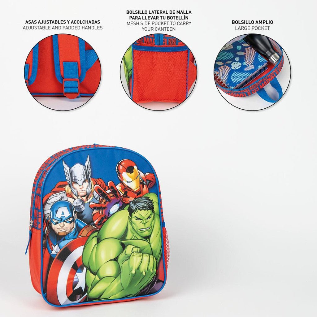 Avengers Kindergartenrucksack für Kinder – 29 x 25 x 10 cm