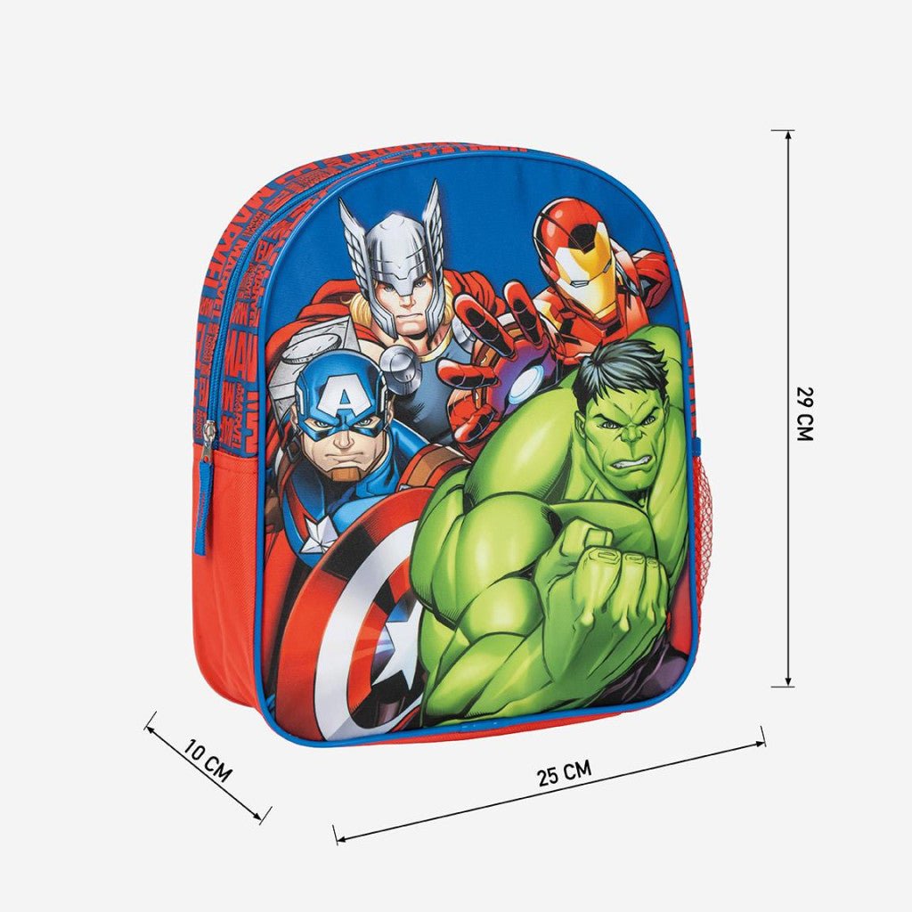 Avengers Kindergartenrucksack für Kinder – 29 x 25 x 10 cm