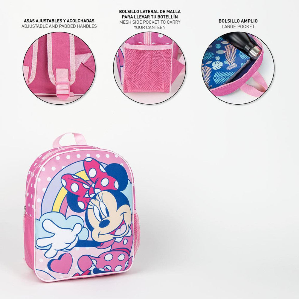 Disney Minnie Dots Kindergartenrucksack für Kinder – 29 x 25 x 10 cm