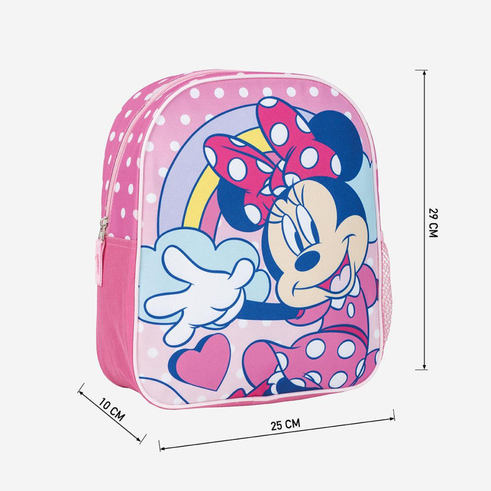 Disney Minnie Dots Kindergartenrucksack für Kinder – 29 x 25 x 10 cm