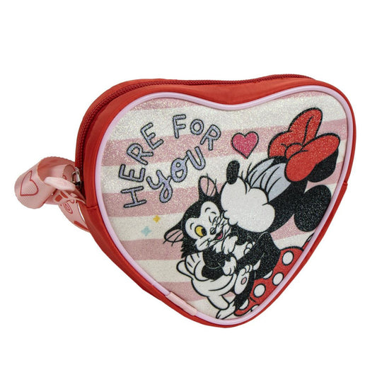 Disney Minnie For You Glitter Shoulder Bag for Children – 15 x 14 cm
