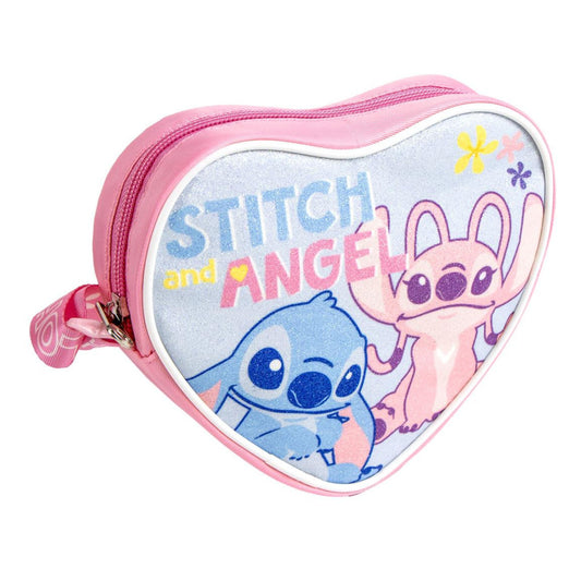 Disney Lilo and Stitch Angel Shoulder Bag for Kids - 15 x 12 cm