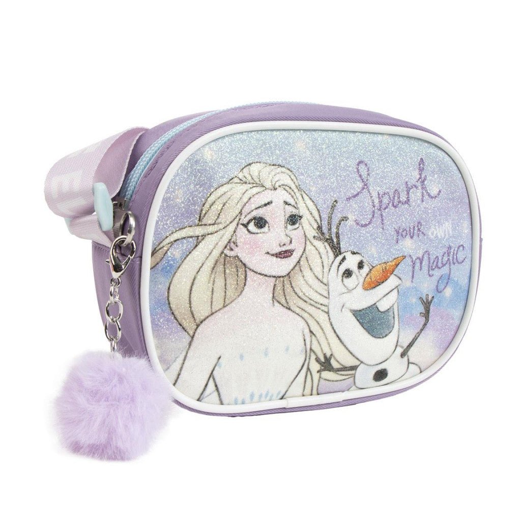 Disney Eiskönigin Spark glitzer Umhängetasche für Kinder – 15 x 11 cm