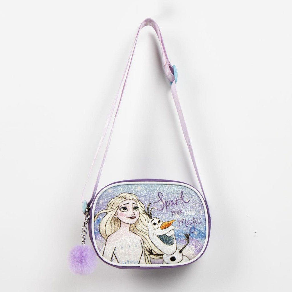 Disney Eiskönigin Spark glitzer Umhängetasche für Kinder – 15 x 11 cm