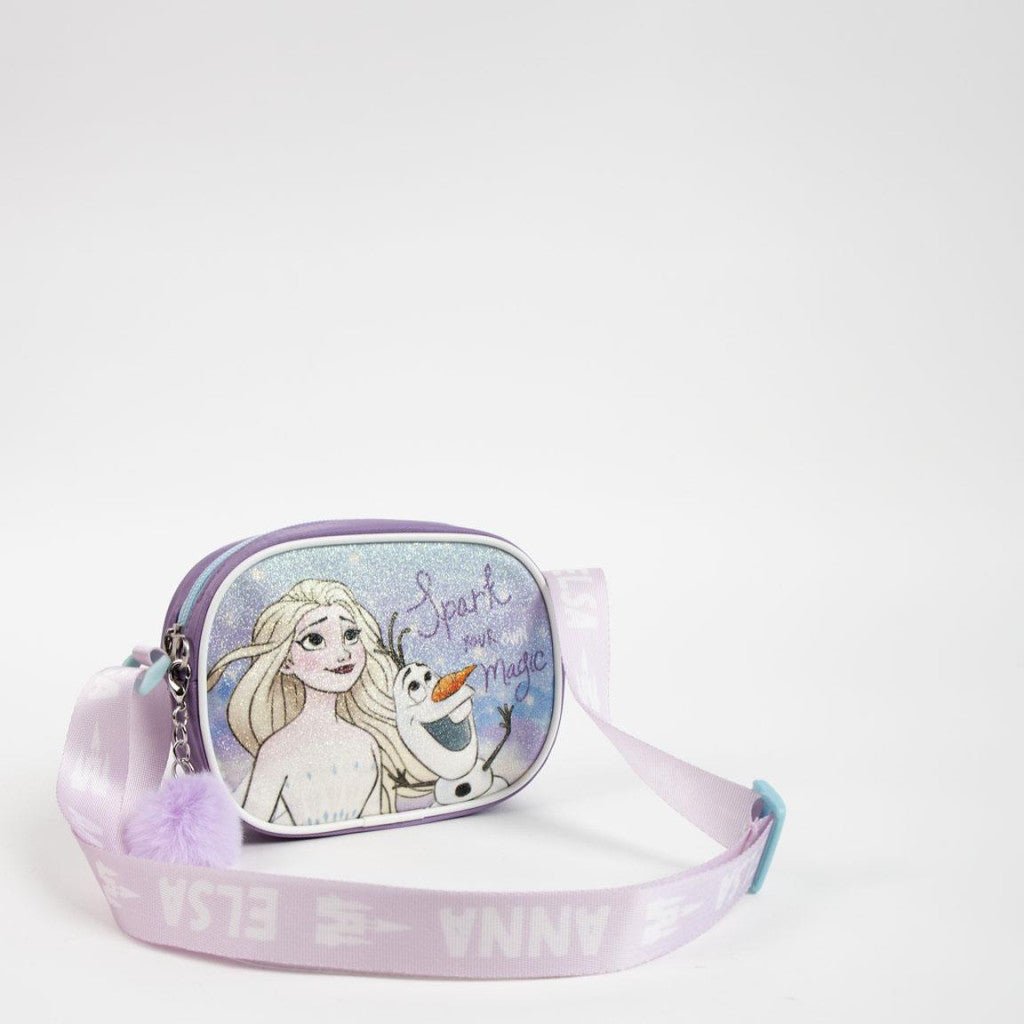Disney Eiskönigin Spark glitzer Umhängetasche für Kinder – 15 x 11 cm