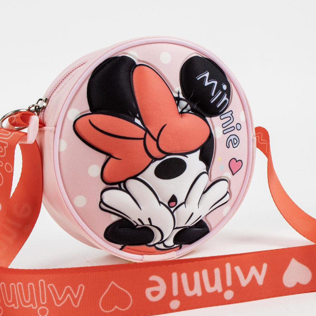 Disney Minnie Peek Umhängetasche für Kinder – 13 x 13 cm